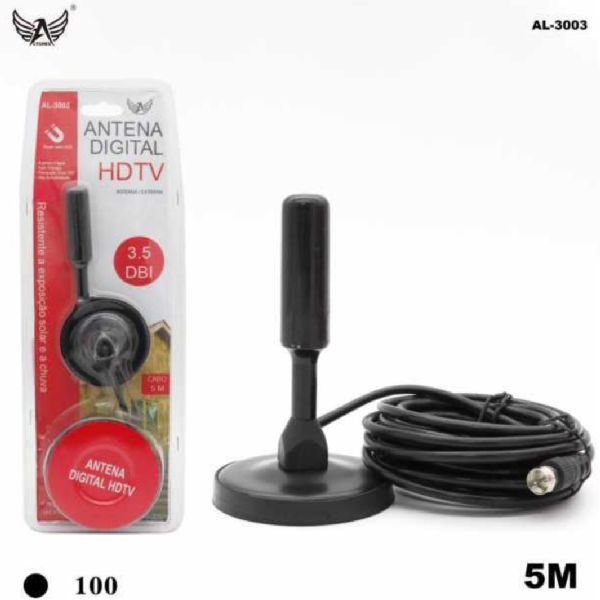 Antena digital 5 metros