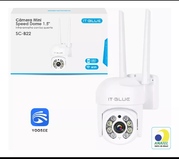 Câmera externa Wi-Fi 